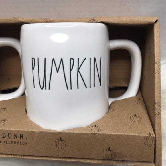 Rae Dunn Mornin Pumpkin cup ser NWT - Picture 2 of 3